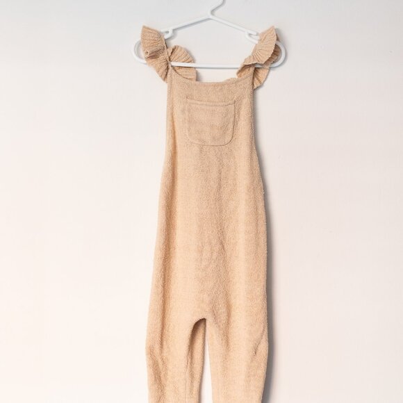 Zara soft knit ruffle overalls - Picture 1 of 3